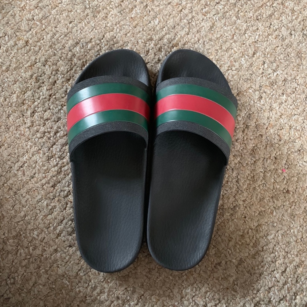 Gucci Slides !!